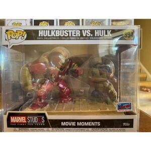 Marvel Hulkbuster vs Hulk #394 (funko Pop) Movie Moments NYCC Exclusive